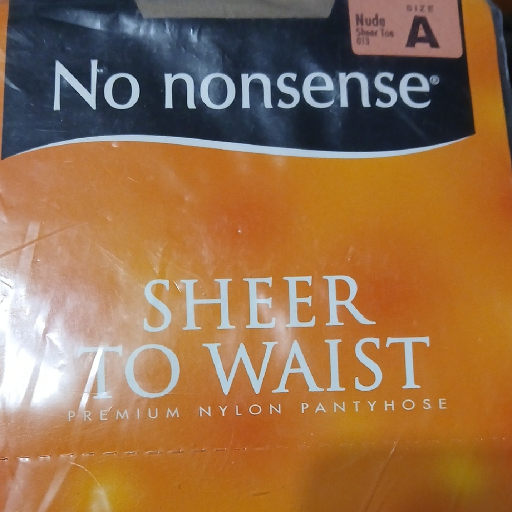 No Nonsense Nude Sheer to Waist Pantyhose